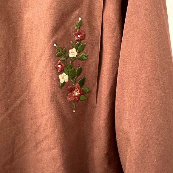 Vintage Men's 15 1/2 33-34 single needle tailoring
western shirt. - Picture 6 of 9